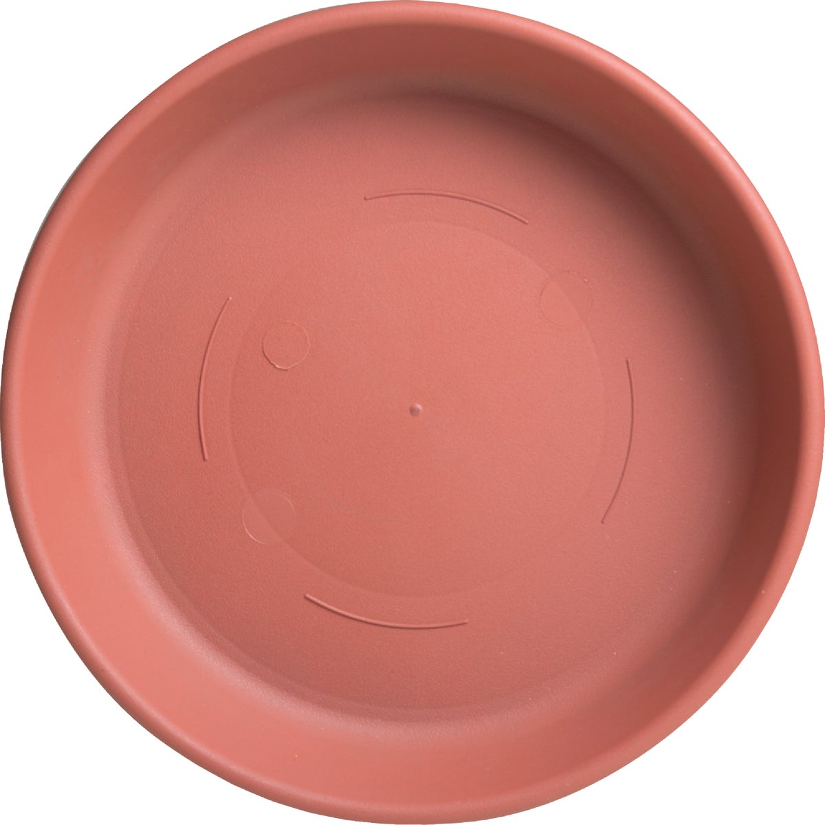 Bloem 12 In. Chocolate Poly Classic Flower Pot Saucer Image 2