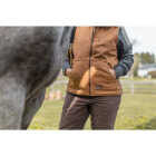Berne Softstone Women's Small Brown Duck Sherpa-Lined Vest Image 2