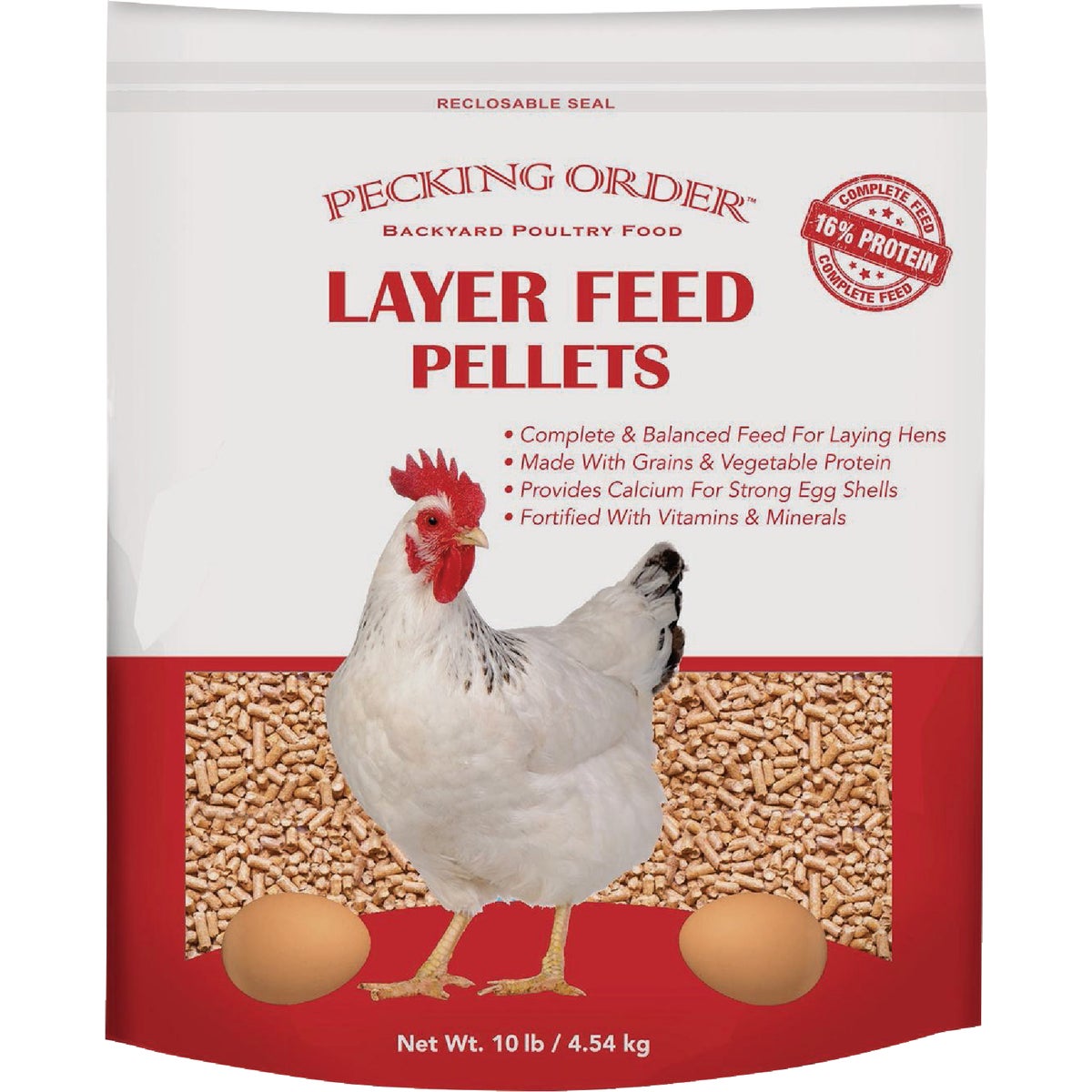 Pecking Order 10 Lb. Layer Feed Pellets