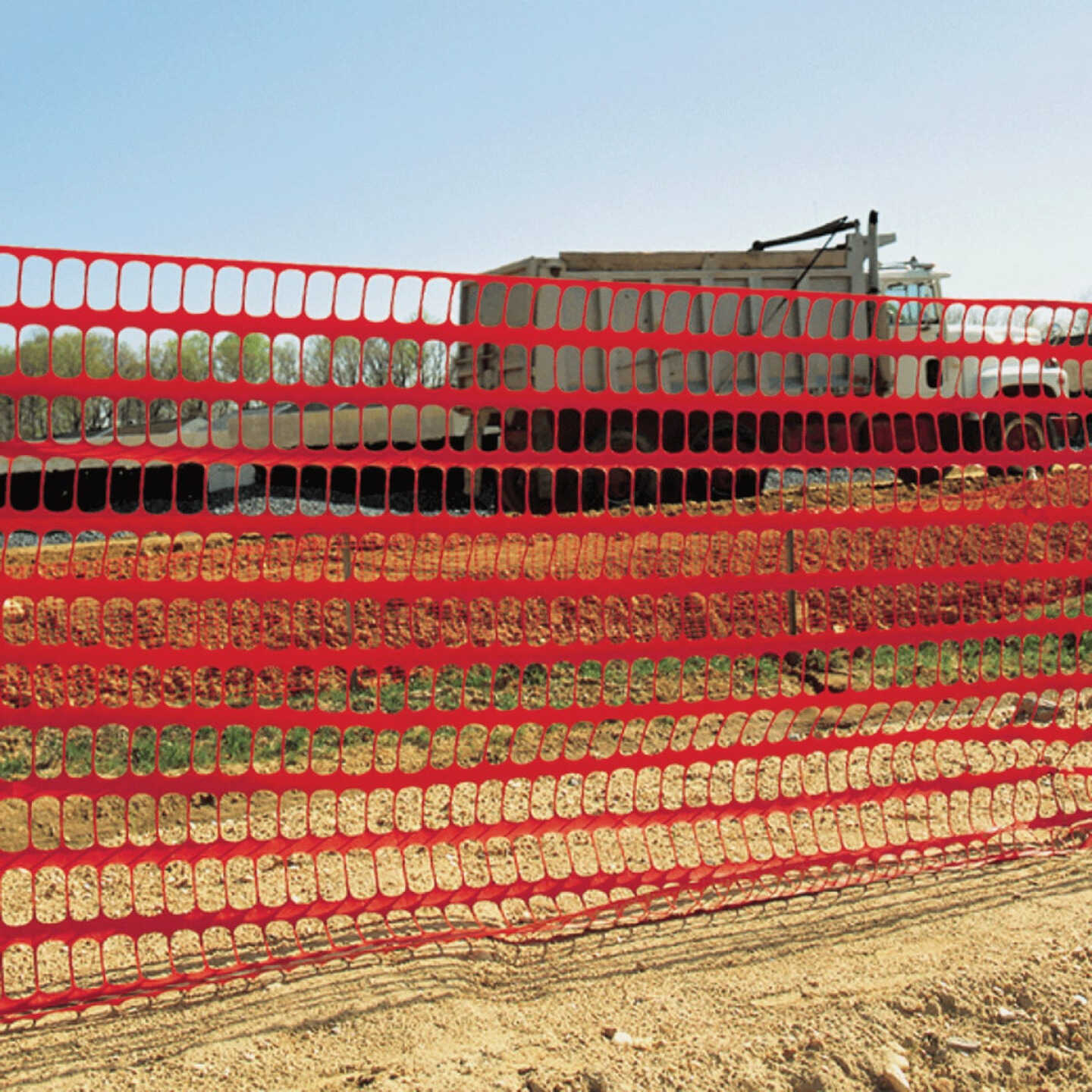 Tenax Guardian 4 Ft. H. x 50 Ft. L. Polyethylene Safety Fence, Orange Image 4