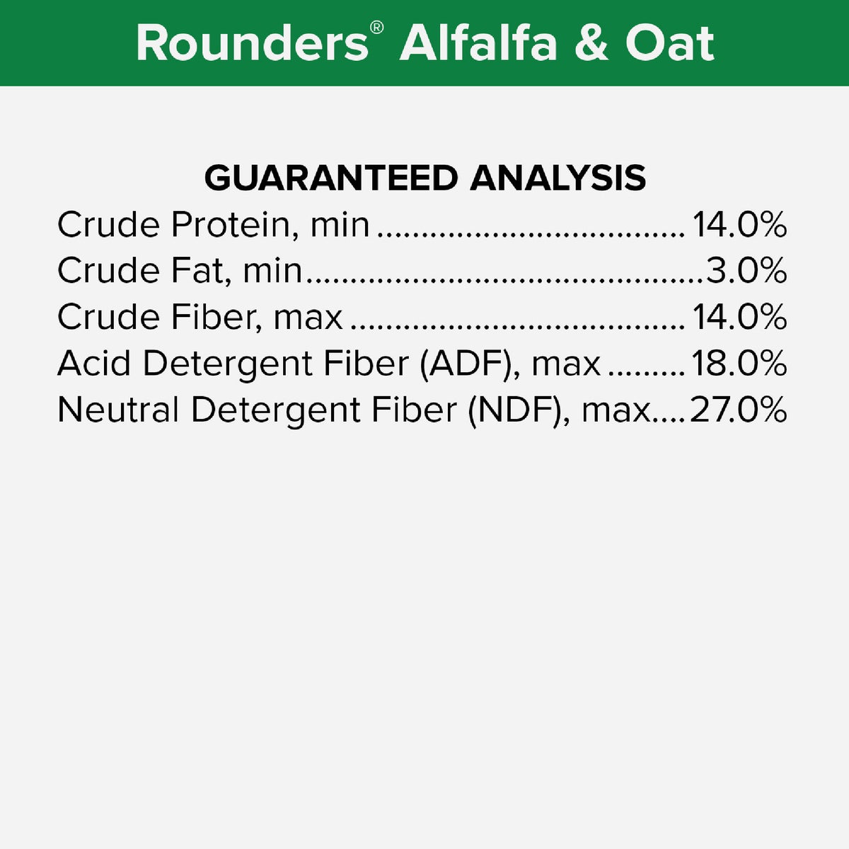 Kent Rounders 30 Oz. Alfalfa & Oats Horse Treats Image 5