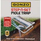 Gonzo Step-N-Set Steel Trigger Plate Mole Trap Image 2