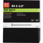 Do it 8d x 2-1/2 In. 11-1/2 ga Hot Galvanized Box Nails (725-Count, 5 Lb.) Image 1