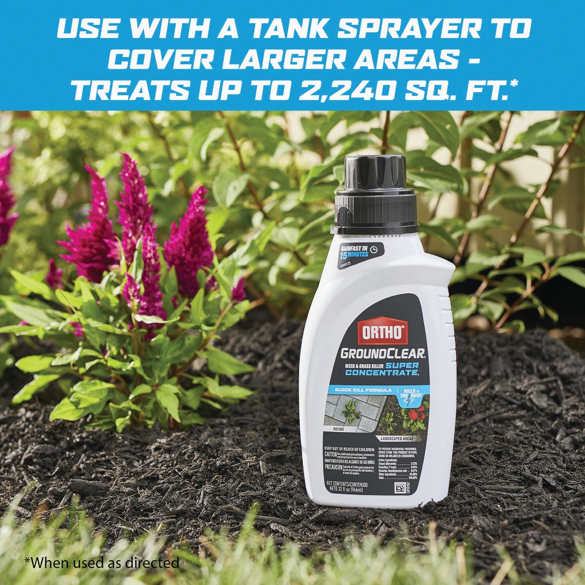 Ortho GroundClear 32 Oz. Super Concentrate Weed & Grass Killer Image 3