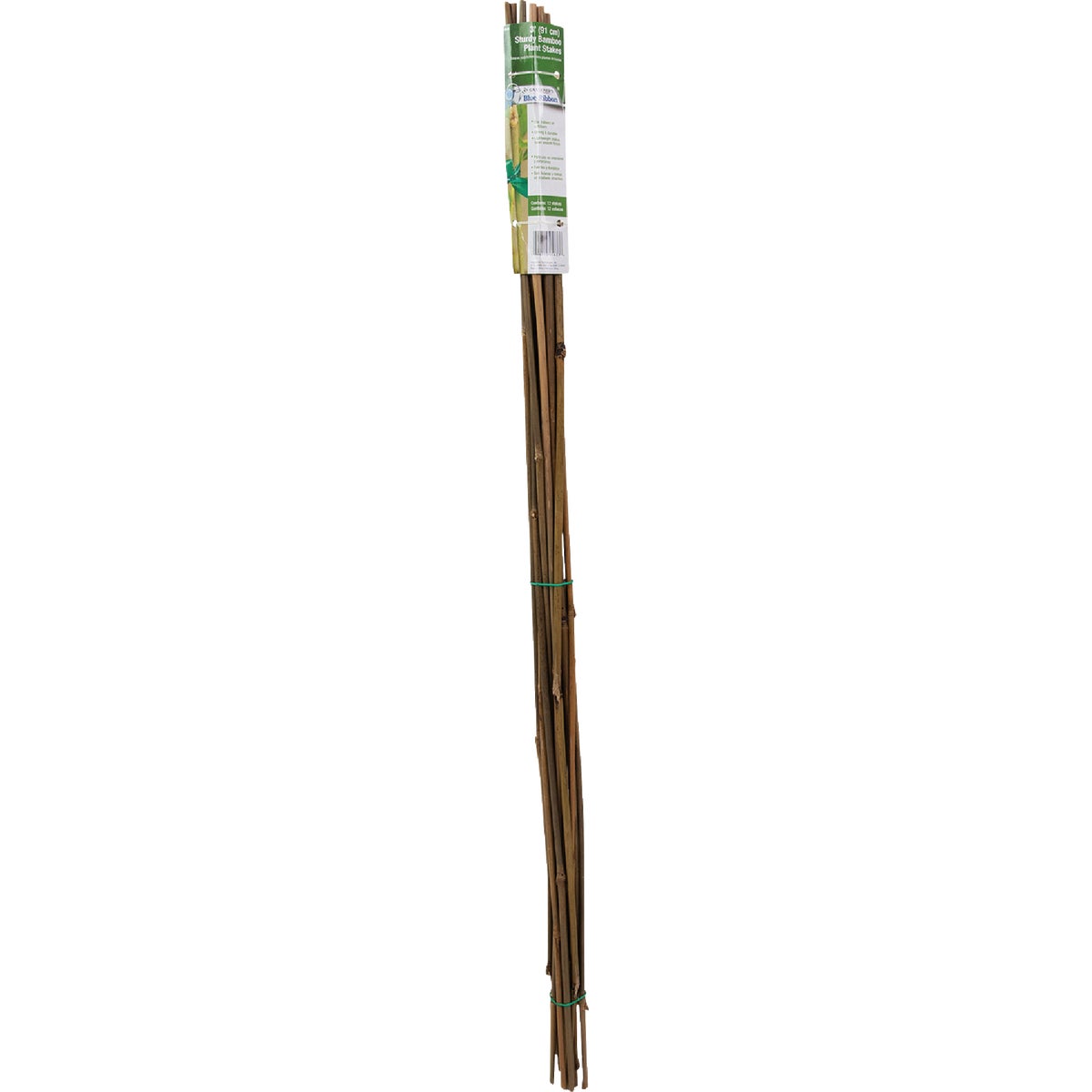 Gardener's Blue Ribbon 3 Ft. Bamboo Plant Stake (12-Pack) Image 2