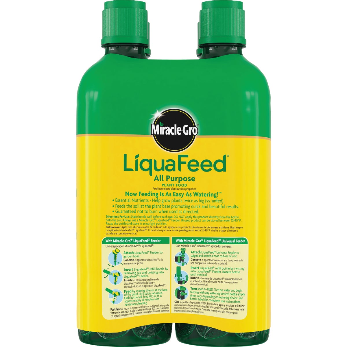 Miracle-Gro LiquaFeed 16 Oz. All Purpose Liquid Plant Food (4-Pack) Image 3