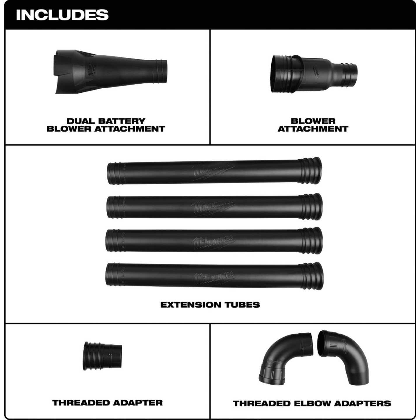 Milwaukee M18 Fuel Gutter Cleaning Attachment Kit Image 3
