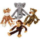 Multipet Swingin' Safari 19 In. Squeaky Plush Dog Toy Image 1