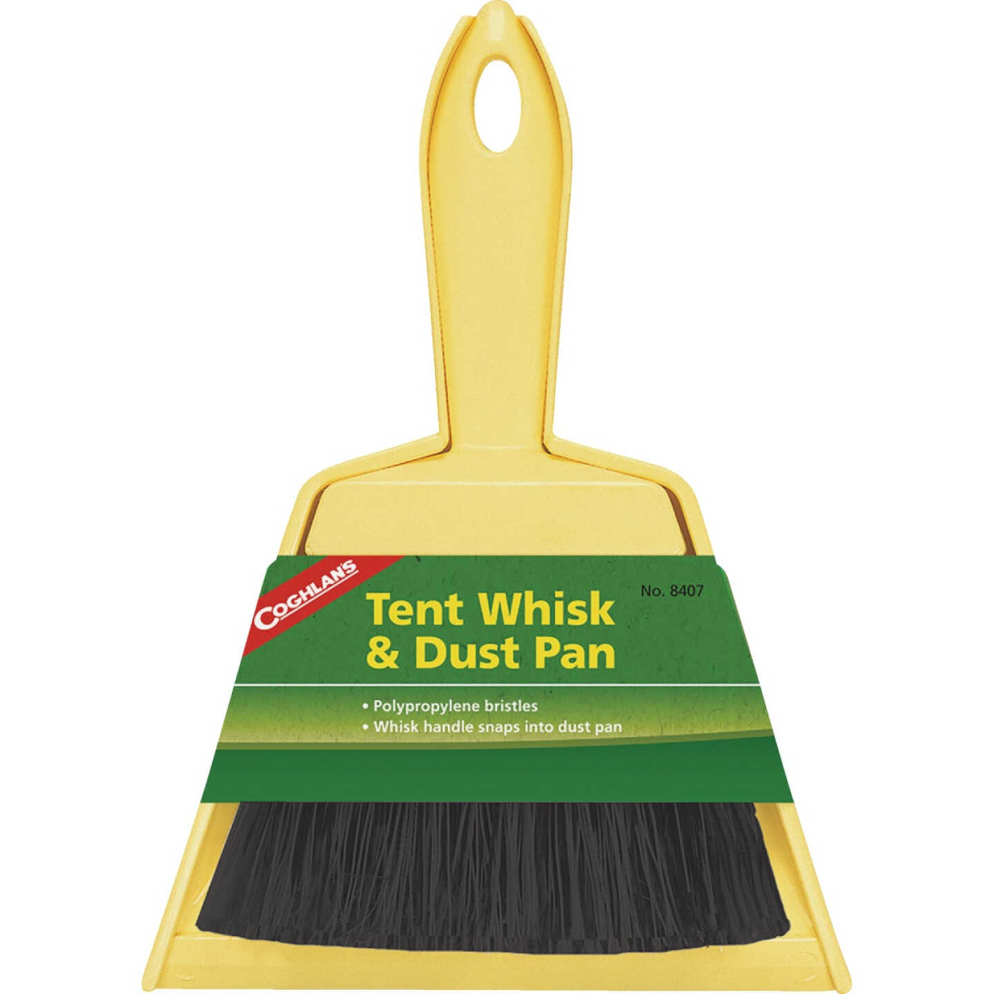 Coghlans Tent Whisk Broom & Dust Pan Image 1