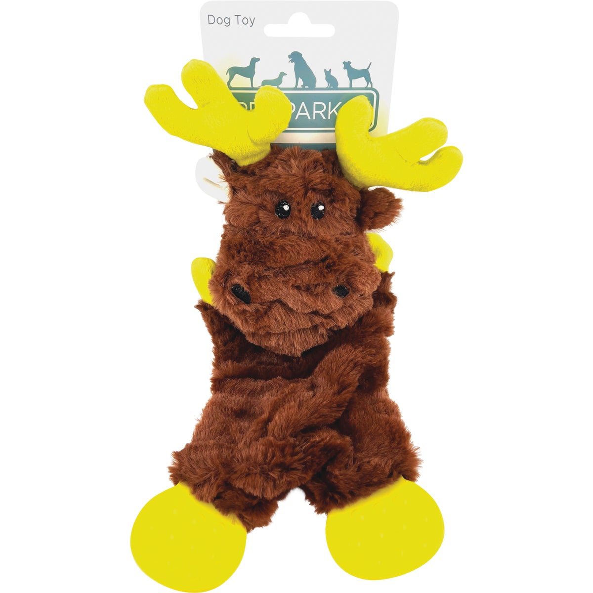 Boss Pet Pet Park Blvd Flatties Moose Dog Toy Image 2