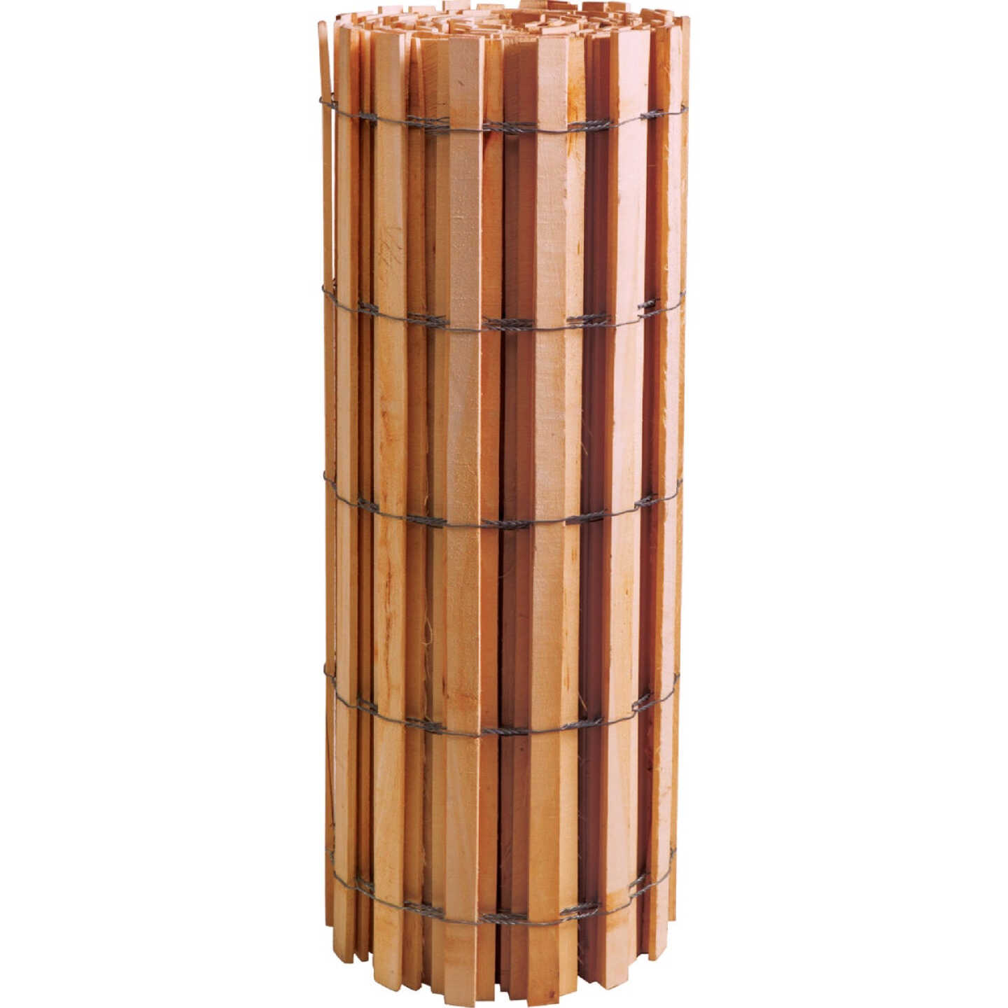 Nuvo Iron 4 Ft. H. x 50 Ft. L. 5 Wood Snow & Sand Control Fence, Red Image 1