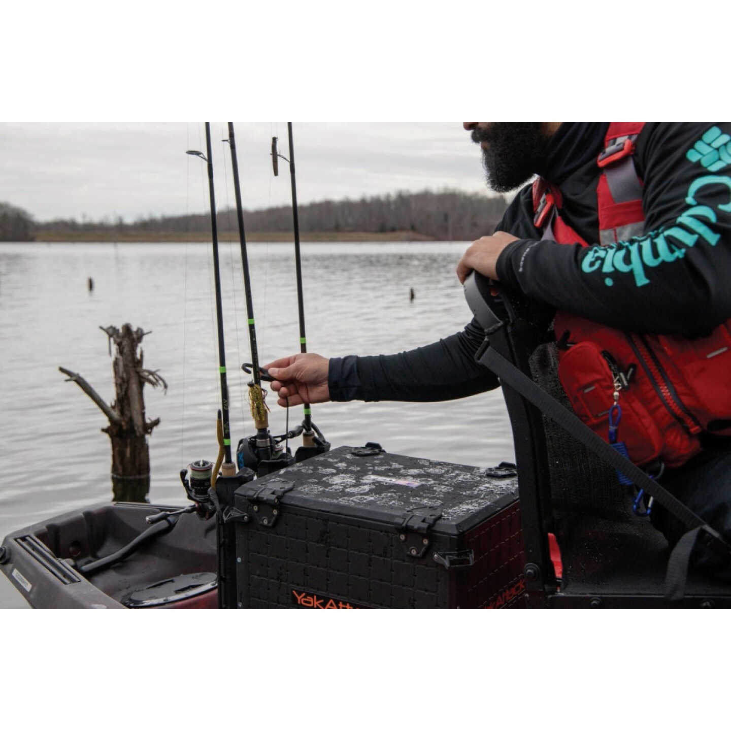 YakAttack TetherTube Rod Holder (2-Pack) Image 2