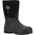 The Muck Boot Company Chore Mid Men's Black Rubber Work Boot, Size 11 Image 1