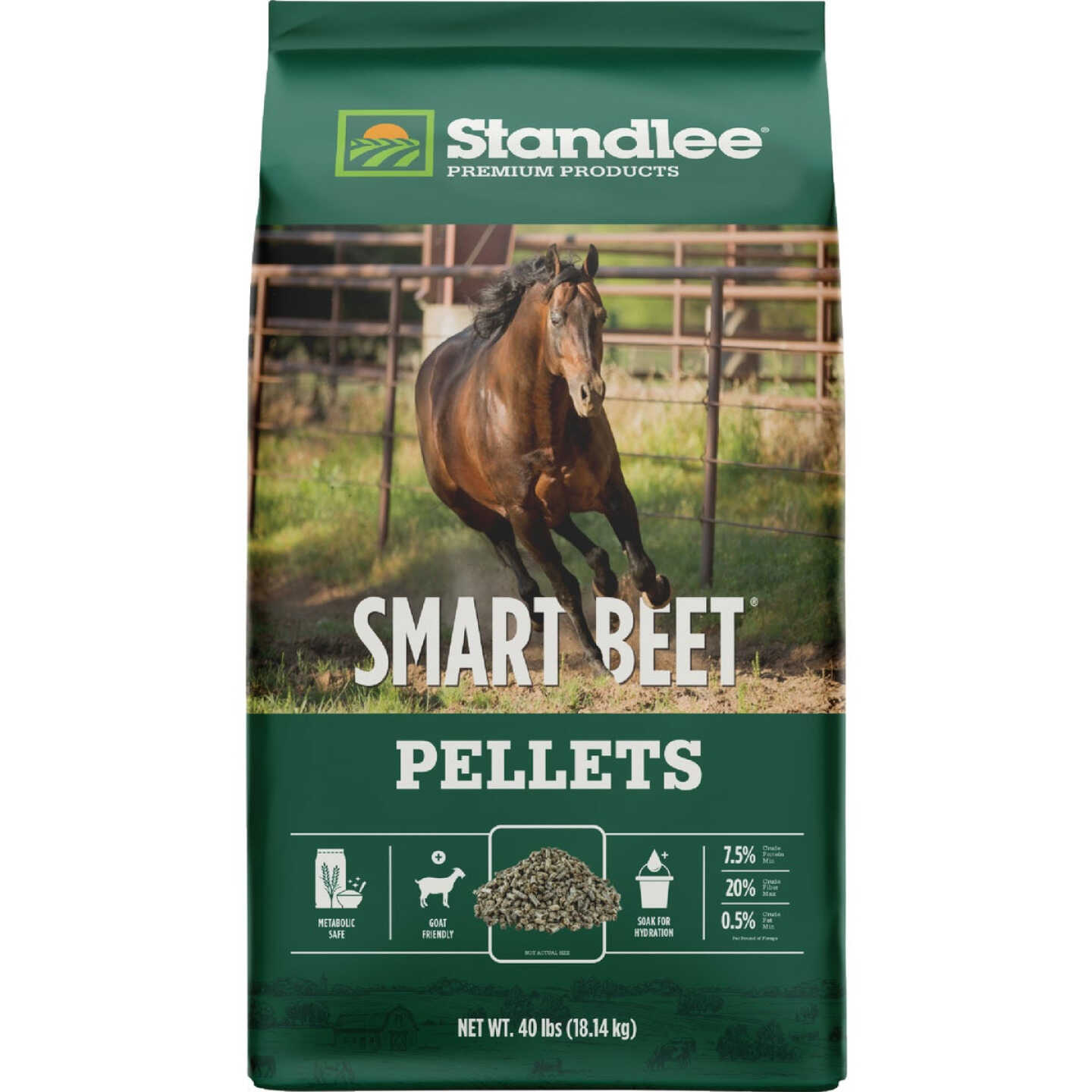 Standlee Premium Western Forage 40 Lb. Premium Smart Beet Pellets Image 1