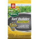 Scotts Turf Builder Weed & Feed 35.7 Lb. 12,000 Sq. Ft. 28-0-3 Weed Killer Plus Lawn Fertilizer Image 1