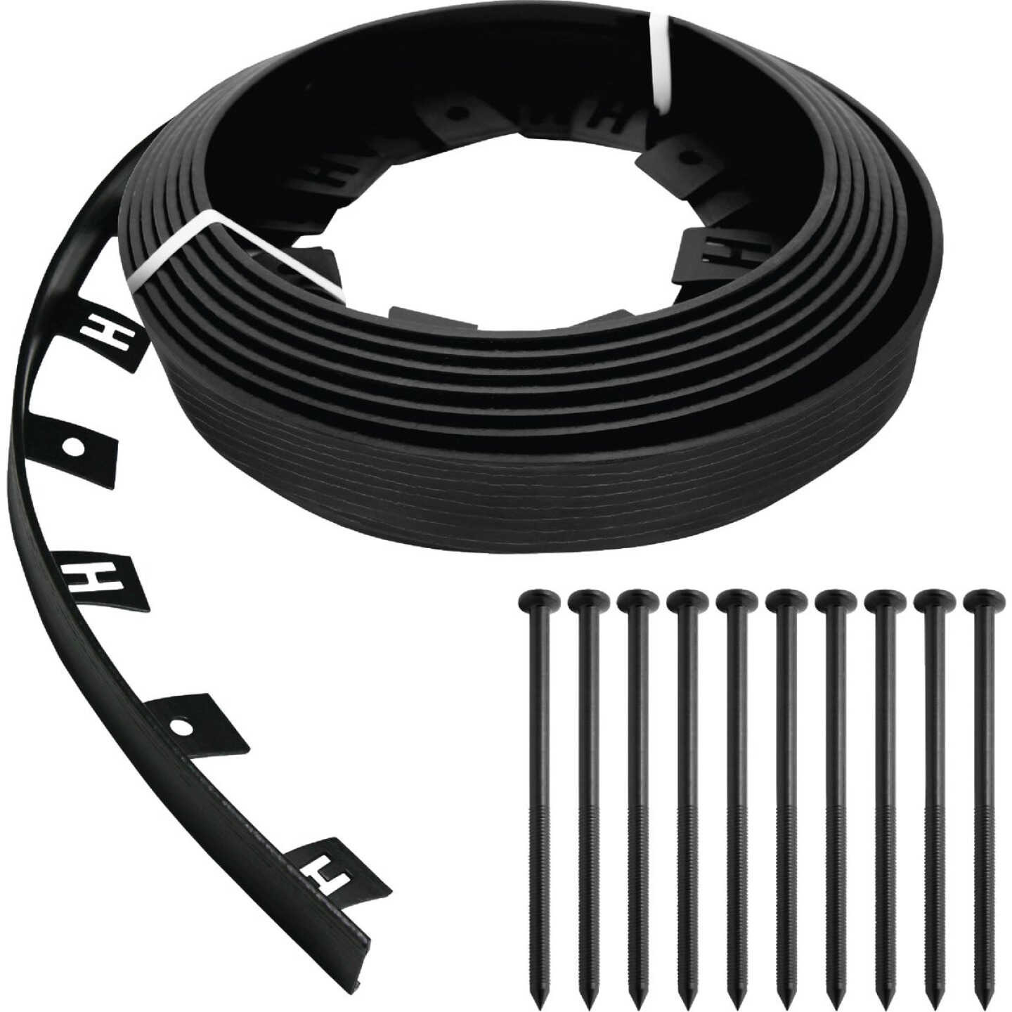 Master Mark Dig-Free 1.5 In. H. x 25 Ft. L. Black Recycled Plastic Landscape Edging Image 8