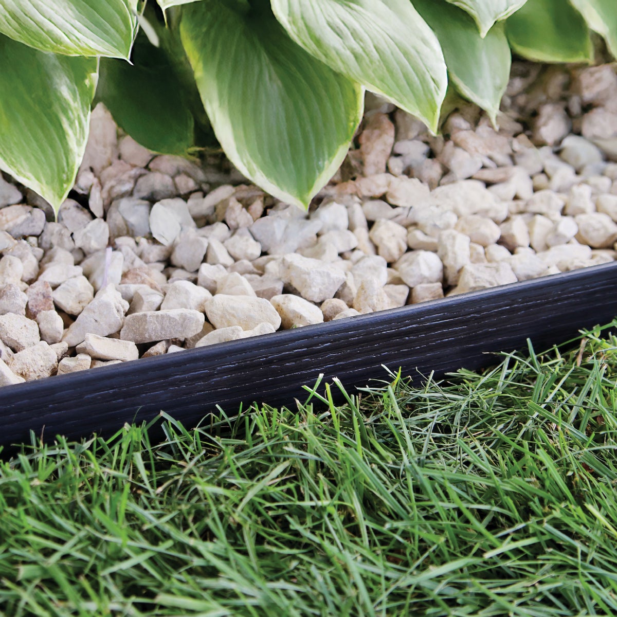 Master Mark Dig-Free 1.5 In. H. x 25 Ft. L. Black Recycled Plastic Landscape Edging Image 2