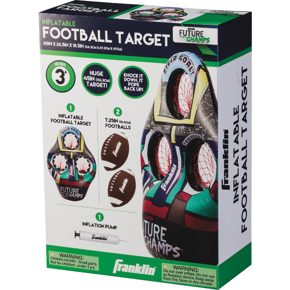 Franklin NFL Inflatable 3-Hole Football Target
