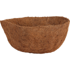 Best Garden 5.1 In. D. x 12 In. Dia. Coconut Fiber Round Plant Liner Image 1