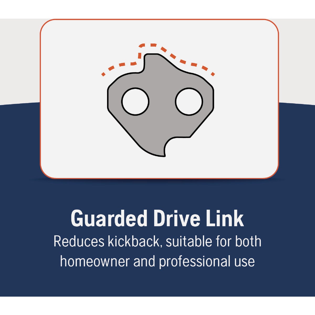 Husqvarna S93G X-Cut 16 In. 3/8 In. Mini Pitch Semi-Chisel Chainsaw Chain Image 5