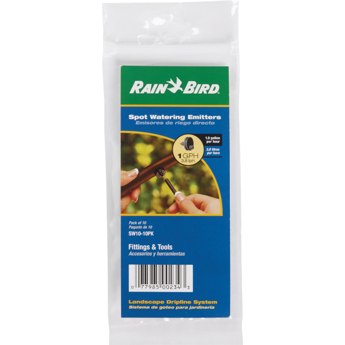 Rain Bird 1 GPH Button Dripper Emitter (10-Pack) Image 1