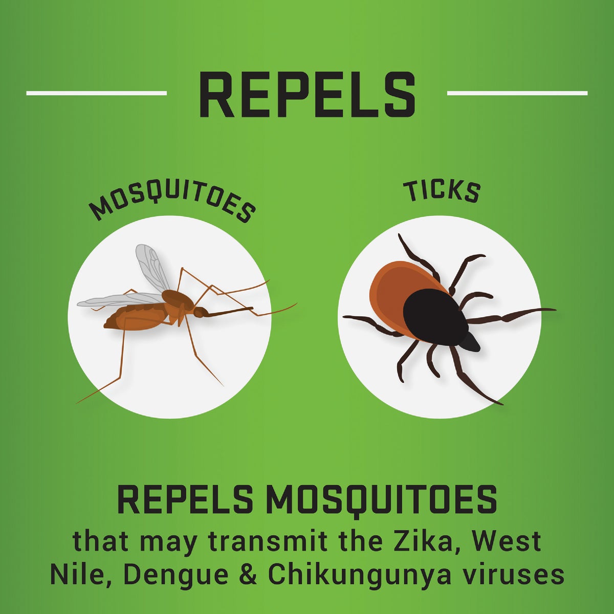 Repel Mosquito & Tick Repellent Wipes (15-Pack) Image 4