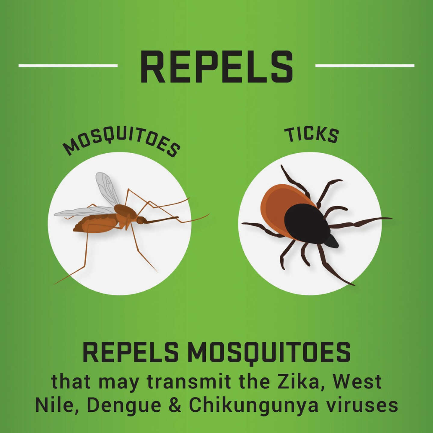 Repel Mosquito & Tick Repellent Wipes (15-Pack) Image 4