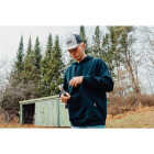 Berne Gray Badge Logo Trucker Cap Image 3