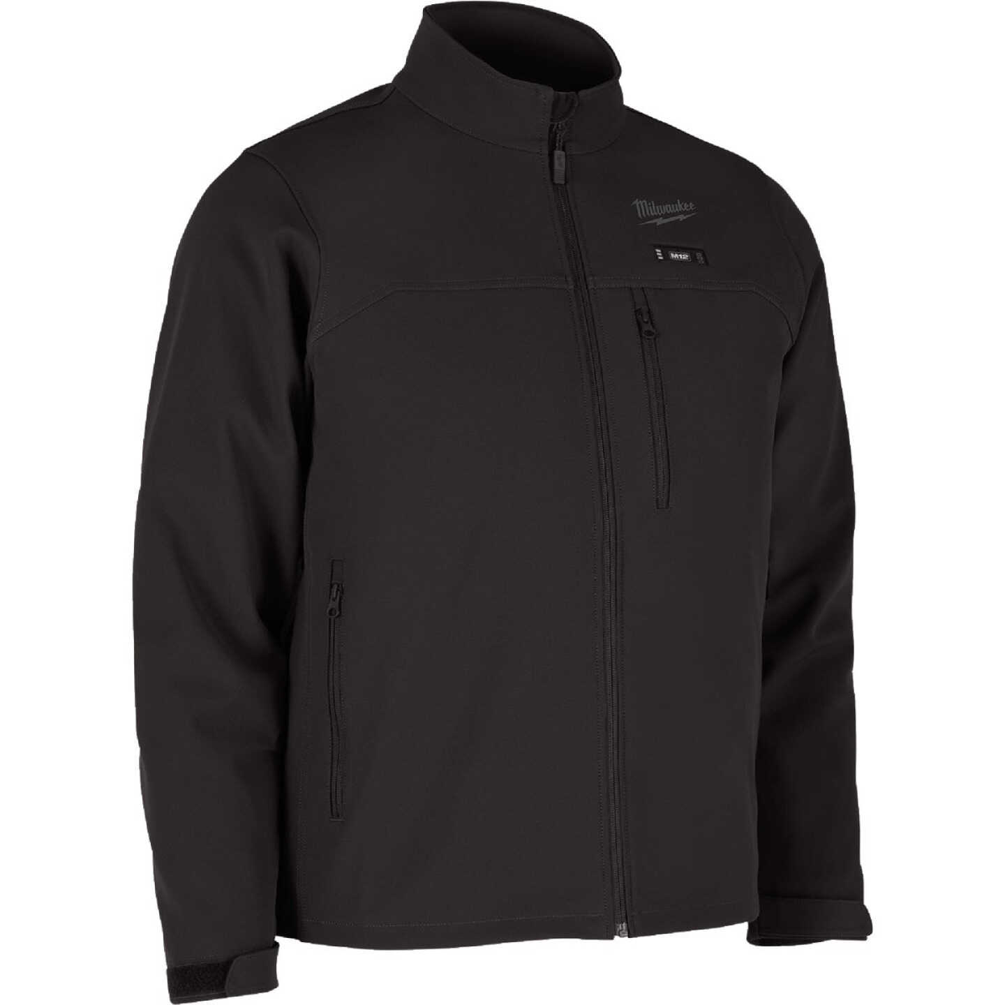 Milwaukee M12 TOUGHSHELL Men's Black Cordless Heated Jacket, L Image 2