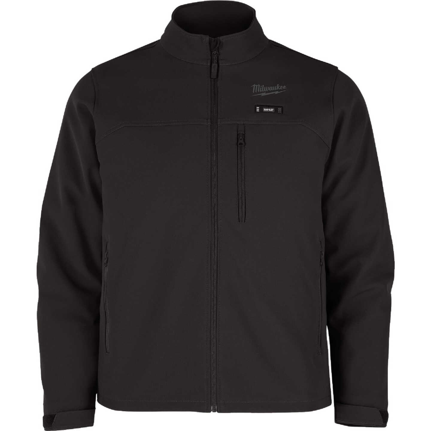 Milwaukee M12 TOUGHSHELL Men's Black Cordless Heated Jacket, L Image 1