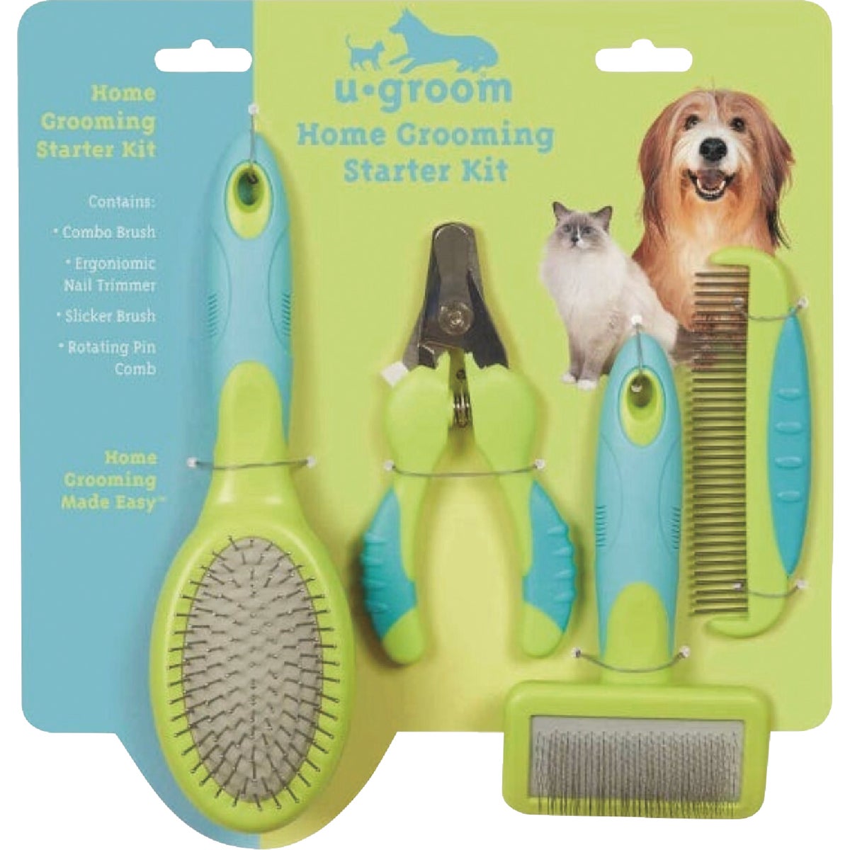 U-groom Starter Grooming Kit (4-Piece)