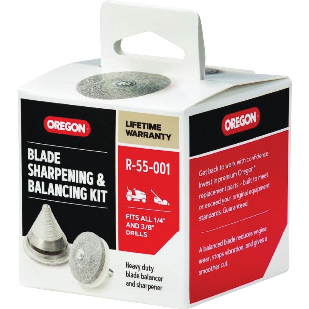 Oregon Lawn Mower Blade Sharpening & Balancing Kit Image 3