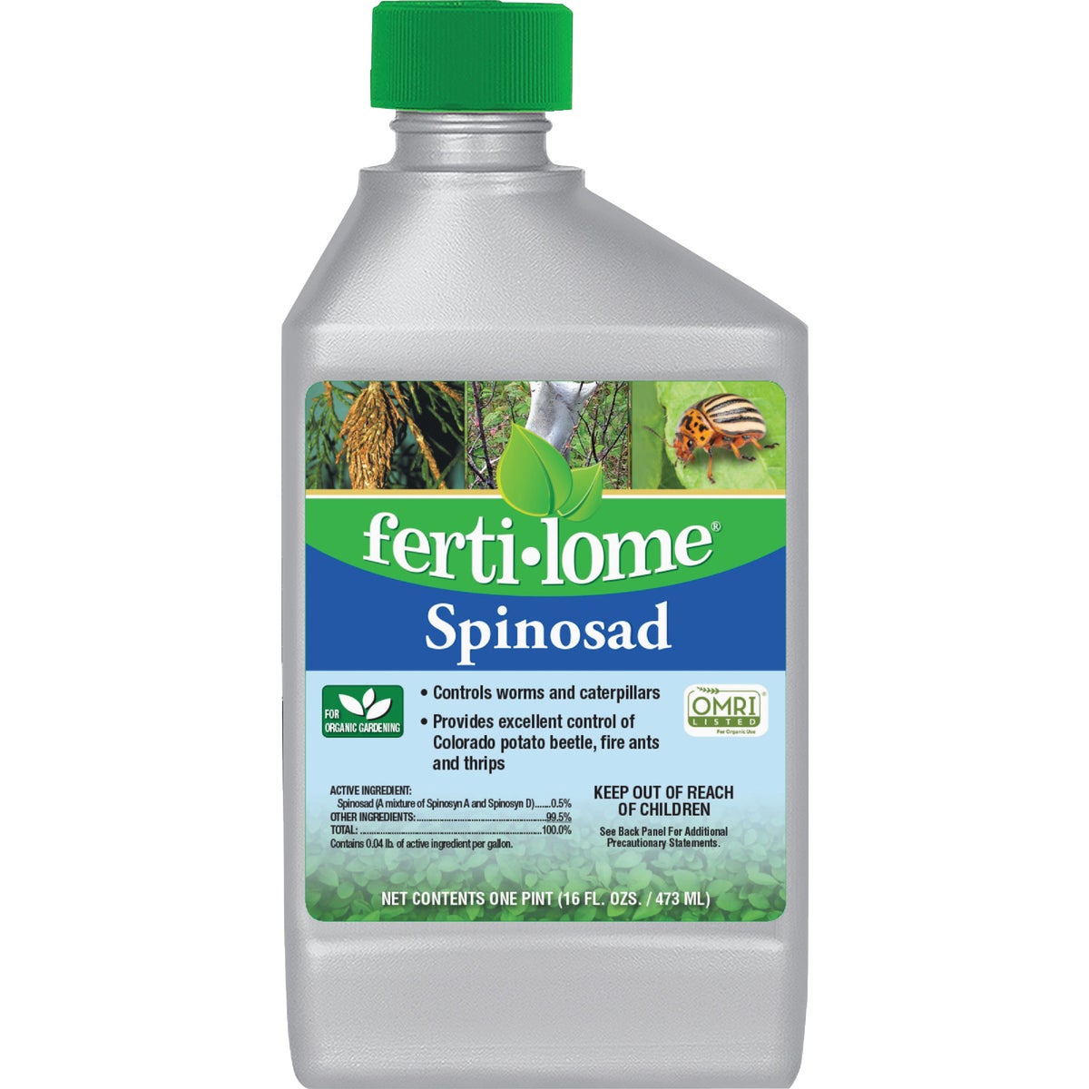 Ferti-lome 16 Oz. Concentrate Spinosad Worm & Caterpillar Killer Image 1