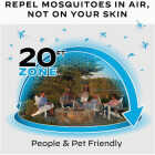 Thermacell 9 Hr. Black Lighted Rechargeable Mosquito Repeller Image 2