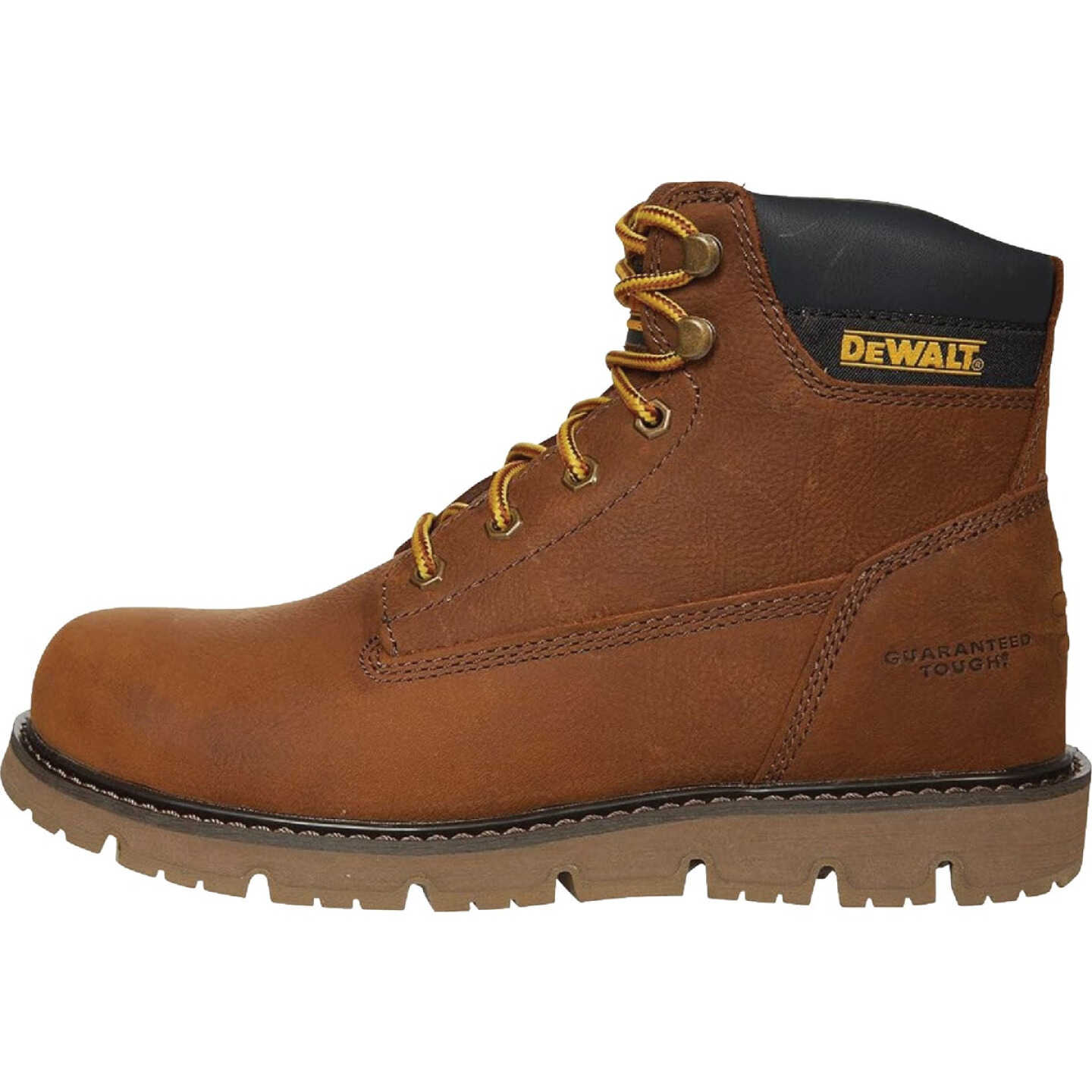 DEWALT Flex Men's Size 11.5M Plain Toe Bison Brown Work Shoe Image 7