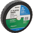 Arnold 8 In. Diamond Tread Offset Hub Wheel Image 1