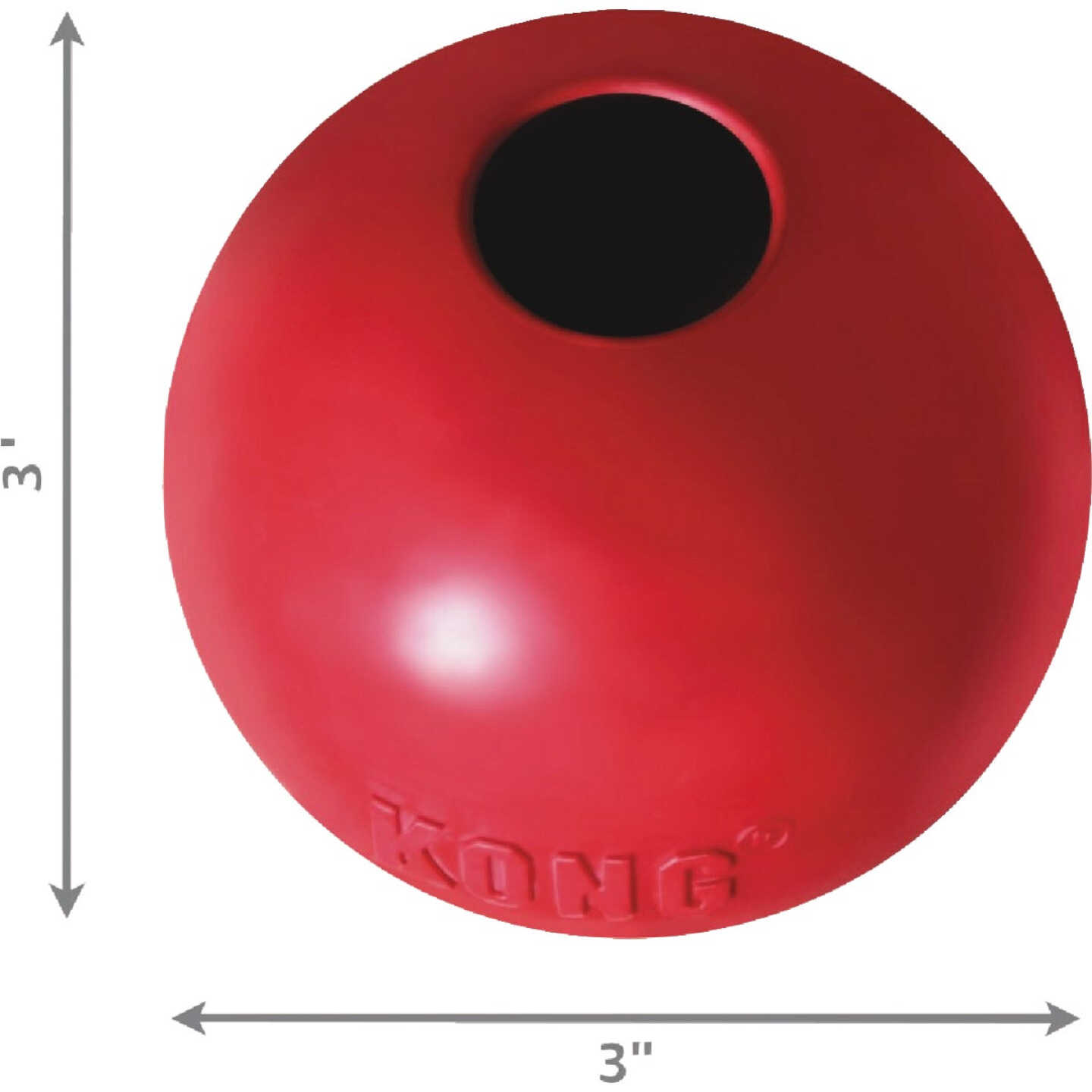 Kong Medium/Large Dog Ball Image 4