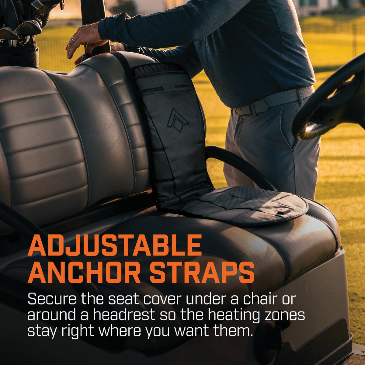 Thaw Rechargeable Heated Seat Cover with Power Bank Image 3