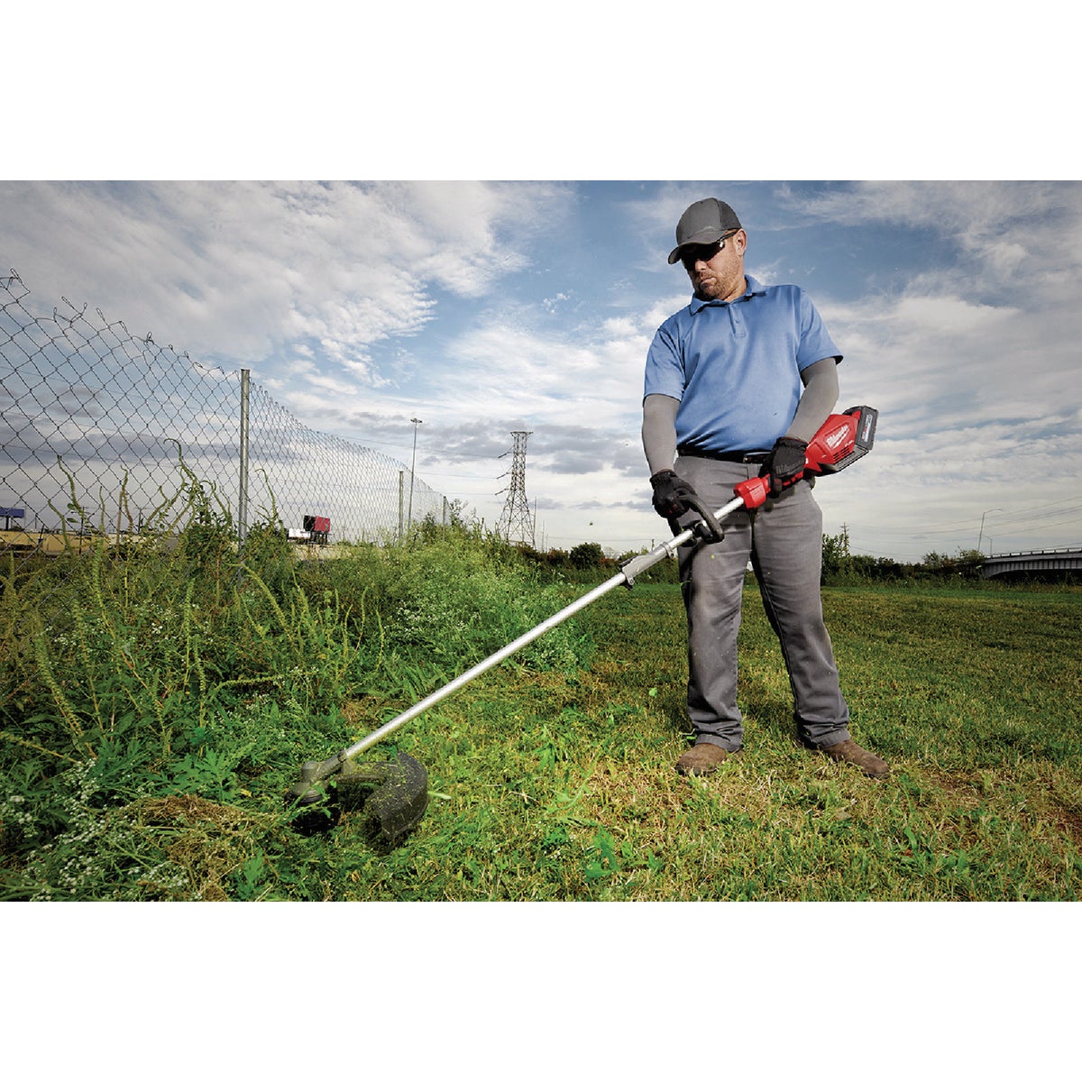 Milwaukee M18 FUEL String Trimmer Attachment for QUIK-LOK Attachment System Image 3