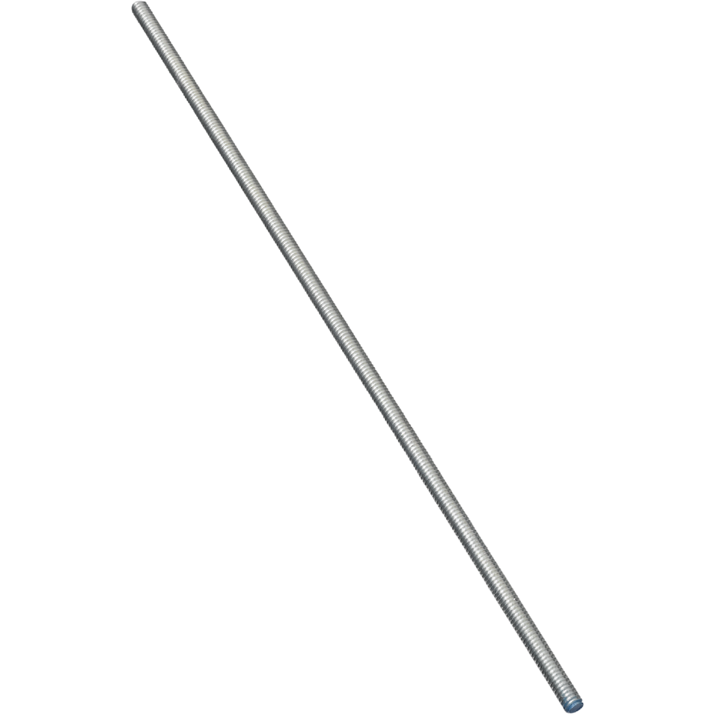Hillman Steelworks 1/4 In. x 2 Ft. Steel Threaded Rod Image 2