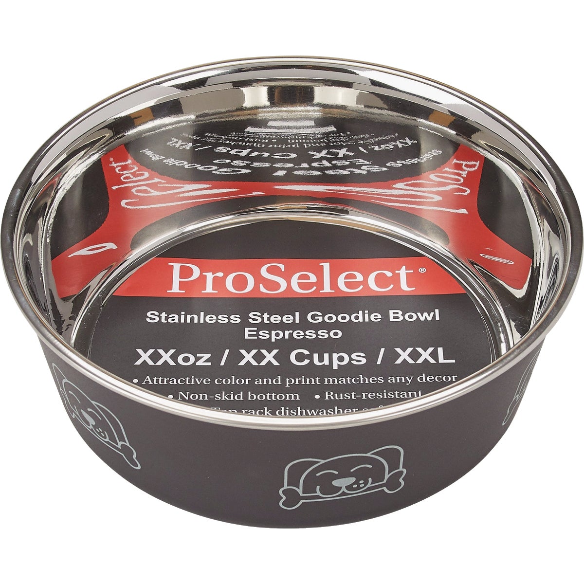 Boss Pet ProSelect XL Espresso Goodie Bowl Image 3