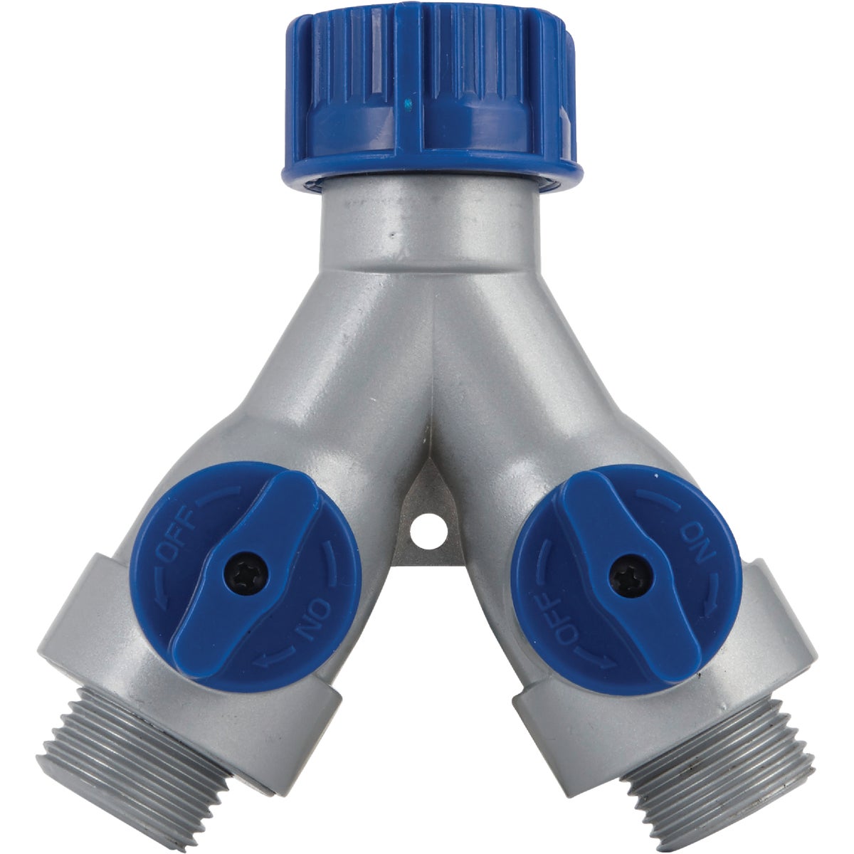 Best Garden Poly Full Flow Y-Connector Hose Shutoff Valve Image 3