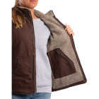 Berne Softstone Women's Small Tuscan Sherpa-Lined Vest Image 6