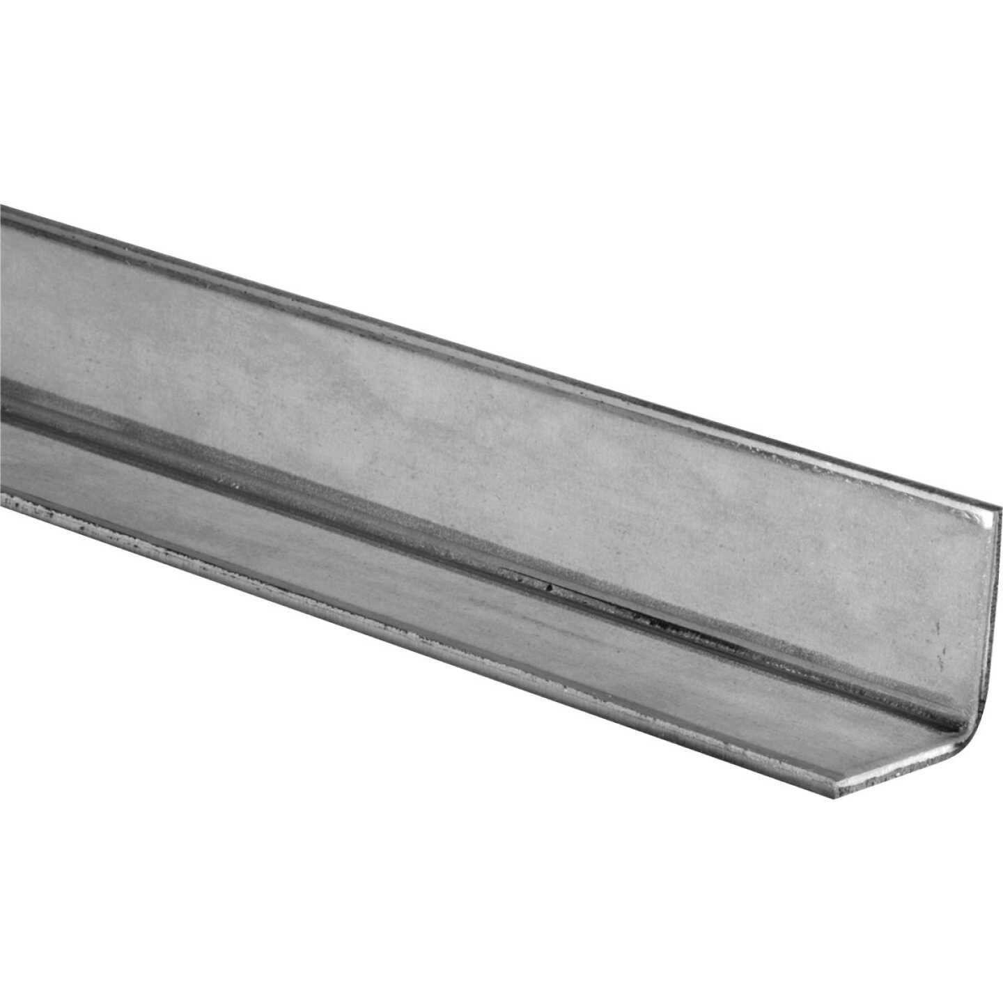 Hillman Steelworks Zinc-Plated 1-1/4 In. x 4 Ft. Solid Angle Image 1