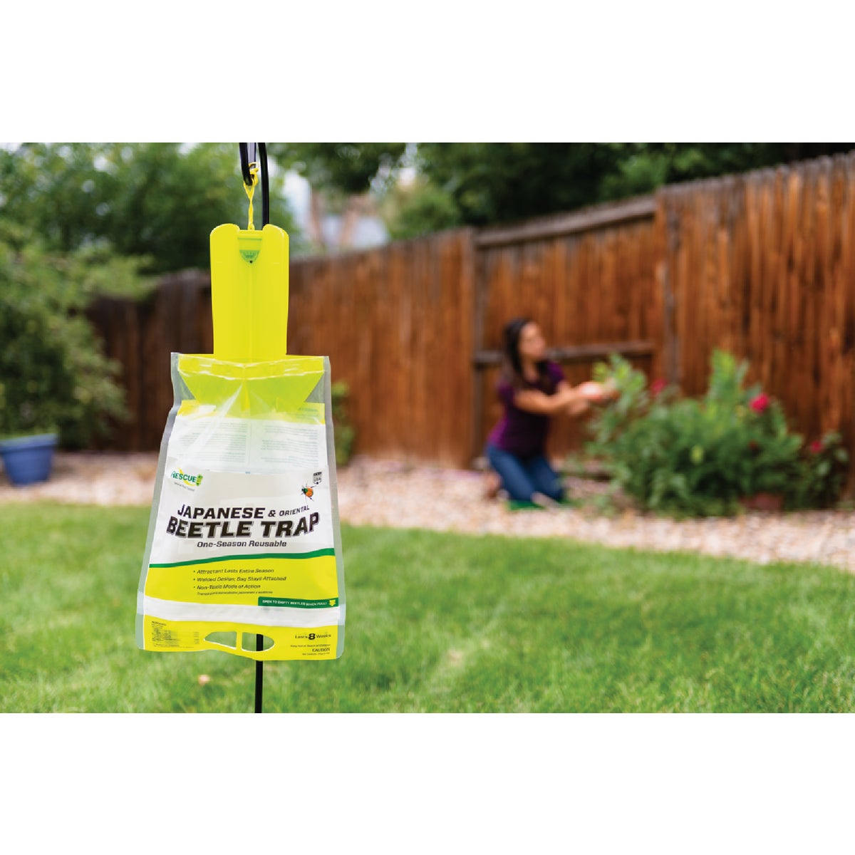 Rescue Plastic Japanese Beetle Trap Refill Image 2
