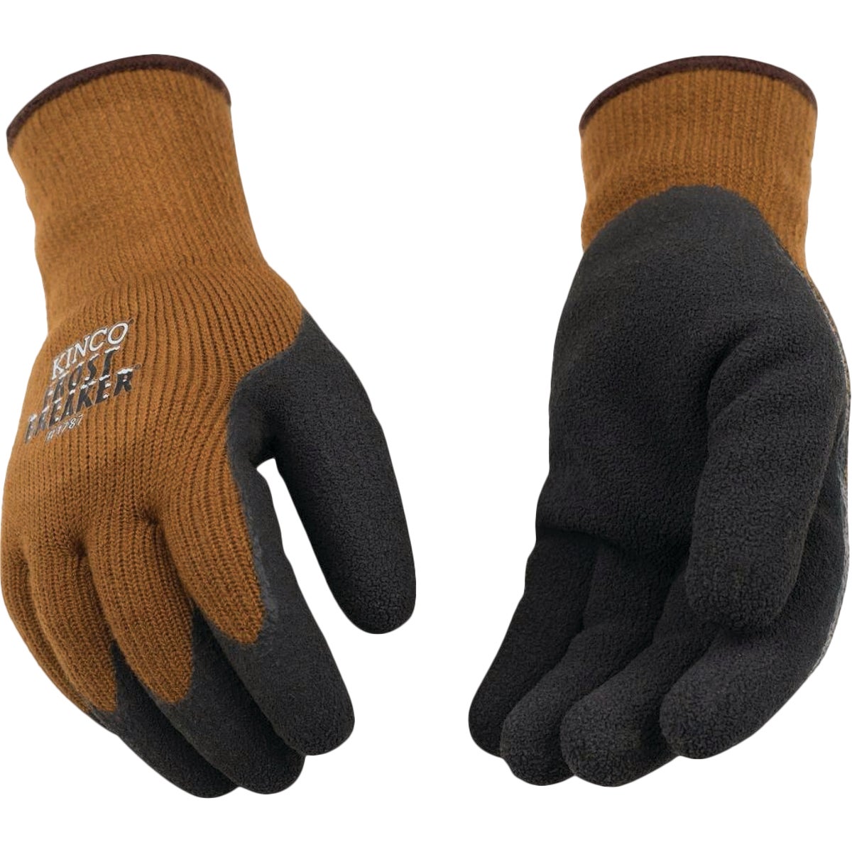 Kinco Frost Breaker Men's Medium Acrylic Knit Shell Latex Coated Palm Glove Image 1