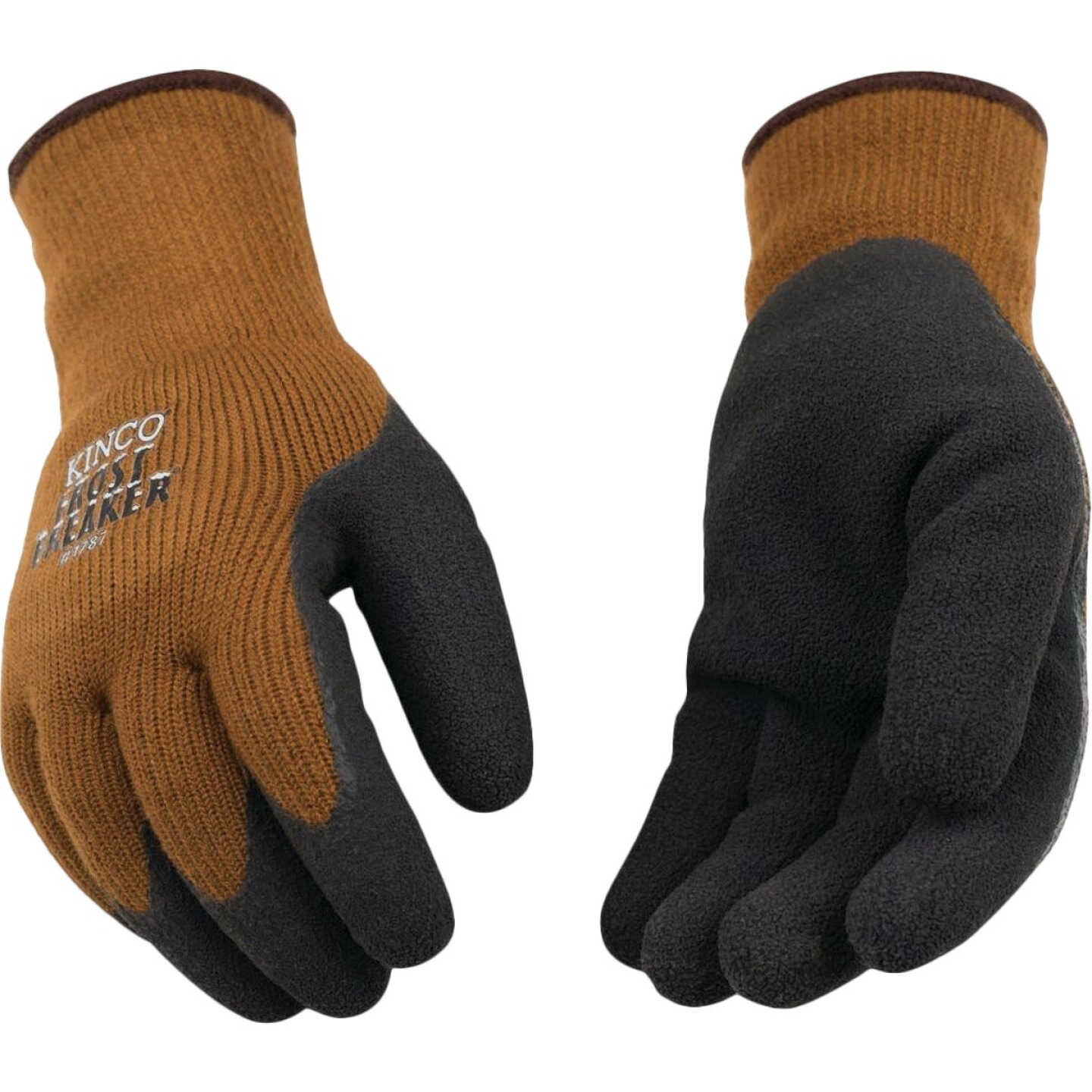 Kinco Frost Breaker Men's Medium Acrylic Knit Shell Latex Coated Palm Glove Image 1