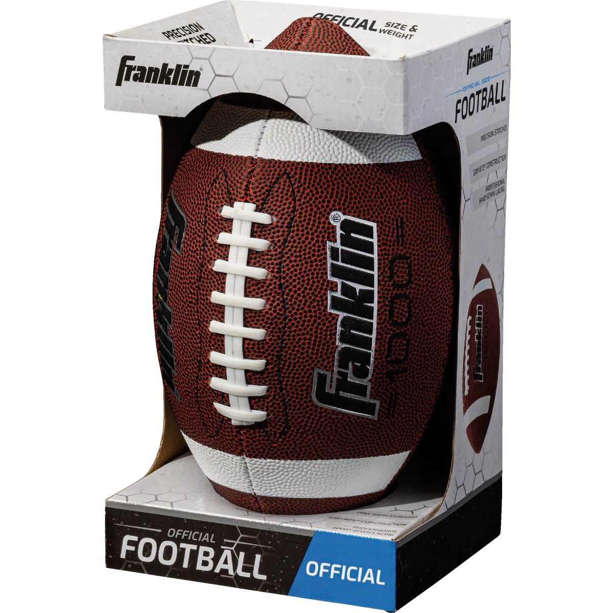 Franklin Official Size Synthetic Football Image 2