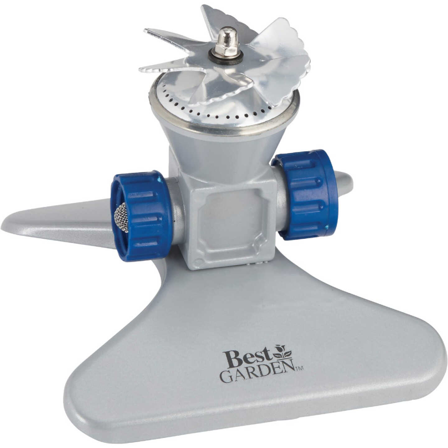 Best Garden Metal 35 Ft. Dia. 6-Blade Rotary Sprinkler Image 1