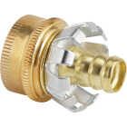 Best Garden 1/2 In. Female Brass Hose Coupling Mender Image 1